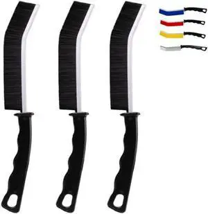 Crevice Cleaning Brush Cleaning Tools Cleaning Supplies Grout Brush Scrub Brush Toilet Brush for Household Use for Cleaning Bathroom Kitchen 3 Pcs (Black) Crevice Cleaning Brush Cleaning Tools Cleaning Supplies Grout Brush Scrub Brush Toilet Brush for Household Use for Cleaning Bathroom Kitchen 3 Pcs (Black)