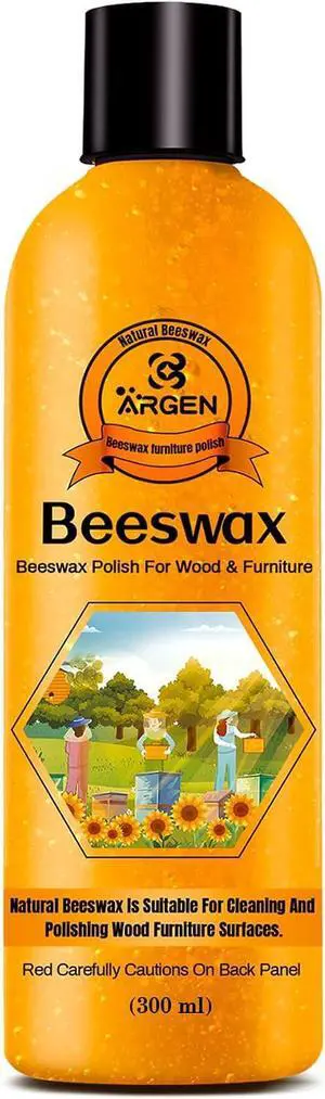CARGEN Beeswax Furniture Polish - Natural Wood Wax Conditioner 300ML CARGEN Beeswax Furniture Polish - Natural Wood Wax Conditioner 300ML