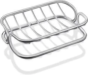 Patelai Soap Dish Stainless Steel Bathroom Bar Soap Holder for Shower Rust Proof Metal Self Draining Sponge Shelf Tray for Kitchen Sink(Classic Style) Patelai Soap Dish Stainless Steel Bathroom Bar Soap Holder for Shower Rust Proof Metal Self Draining Sponge Shelf Tray for Kitchen Sink(Classic Style)
