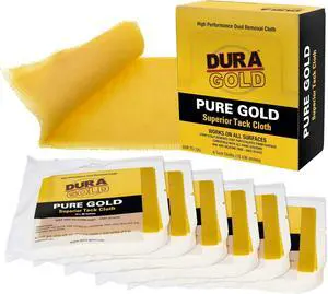 Dura-Gold - Pure Gold Superior Tack Cloth (Pack of 6), Woodworking, Automotive Paint, Tack Cloth Autobody Painting, Painters Cloths, Dust Rags, Stain Rags, Wood Staining Pads, Tac Cloths, Tacky Towel Dura-Gold - Pure Gold Superior Tack Cloth (Pack of 6), Woodworking, Automotive Paint, Tack Cloth Autobody Painting, Painters Cloths, Dust Rags, Stain Rags, Wood Staining Pads, Tac Cloths, Tacky Towel