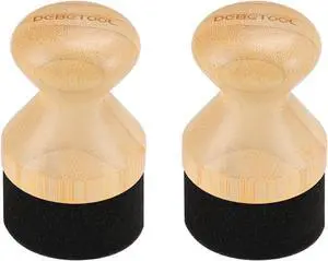DEBETOOL 2-Pack Natural Bamboo Cutting Board Oil Wax Applicator DEBETOOL 2-Pack Natural Bamboo Cutting Board Oil Wax Applicator