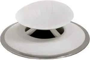 SlipX Solutions Snug Plug Bath Tub Drain Stopper Fits 1.5" Open Drains SlipX Solutions Snug Plug Bath Tub Drain Stopper Fits 1.5" Open Drains