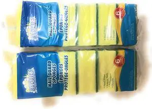 Scrub Sponge Pack Durable and Multipurpose Cleaning Sponges Great for Kitchen Dishes Scrub Sponge Pack Durable and Multipurpose Cleaning Sponges Great for Kitchen Dishes