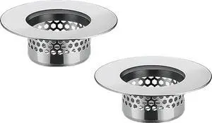 Bathroom Sink Filter - Fits 1.25"-1.60" Hole (2pcs) | Stainless Steel Hair Catcher for Bathroom/Bathtub/Laundry/RV Sink Bathroom Sink Filter - Fits 1.25"-1.60" Hole (2pcs) | Stainless Steel Hair Catcher for Bathroom/Bathtub/Laundry/RV Sink