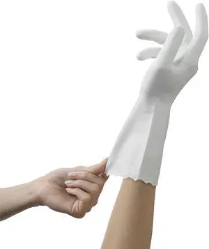 Mr. Clean Bliss Premium 1-Pair Latex-Free Gloves, Medium, White Mr. Clean Bliss Premium 1-Pair Latex-Free Gloves, Medium, White