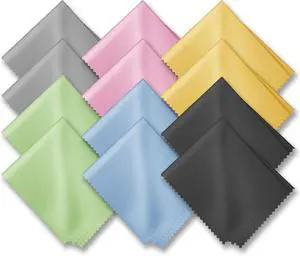 Glasses Cleaning Cloths(12 pcs),Microfiber Eyeglass Cleaner Cloth, Lens Wipes Cloth for Cleaning Eyeglasses, Cell Phones, Screens, Lenses, Electronics and All Delicate Surface Glasses Cleaning Cloths(12 pcs),Microfiber Eyeglass Cleaner Cloth, Lens Wipes Cloth for Cleaning Eyeglasses, Cell Phones, Screens, Lenses, Electronics and All Delicate Surface