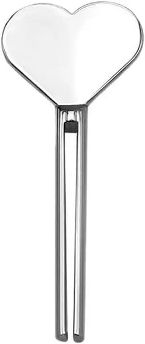 Silver Metal Manual Toothpaste Squeezer Heart Stainless Steel Dispenser Tube Squeezer Hand Cream Tube Key Roller Set Bathroom Accessories Daily Living Tube Squeezing Aids Silver Metal Manual Toothpaste Squeezer Heart Stainless Steel Dispenser Tube Squeezer Hand Cream Tube Key Roller Set Bathroom Accessories Daily Living Tube Squeezing Aids