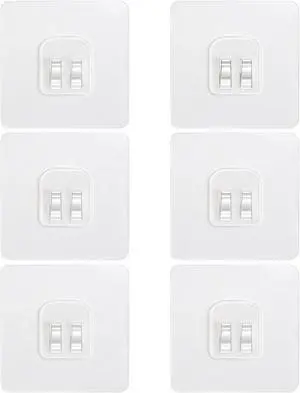6 Pack Shower Caddy Adhesive Replacement, Extra Thick Bath Toy Storage Replacements, Waterproof Adhesive Hooks Strips for Kitchen Racks, Bathroom Storage, Shower Basket & Soap Holder 6 Pack Shower Caddy Adhesive Replacement, Extra Thick Bath Toy Storage Replacements, Waterproof Adhesive Hooks Strips for Kitchen Racks, Bathroom Storage, Shower Basket & Soap Holder