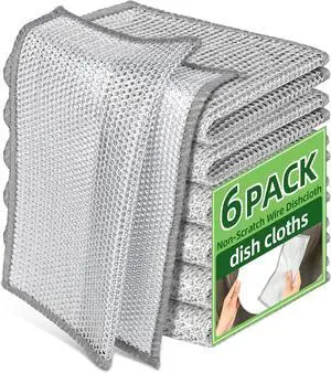 Non Scratch Wire Dishcloth for Washing Dishes Non Scratch Wire Dishcloth for Washing Dishes