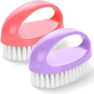 2 Pack Small Stiff Bristle Scrub Brushes 2 Pack Small Stiff Bristle Scrub Brushes
