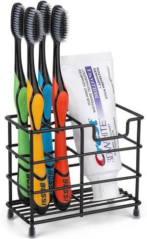 Toothbrush Holder for Bathrooms,Black Toothbrush Holder for Bathrooms,Black