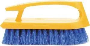 Rubbermaid Commercial Products Iron Handle Scrub Brush 6-inches Polypropylene Fill Cobalt Bristles For Hard Scrubbing on Tile/Grout/Floors/Walls/Countertops Rubbermaid Commercial Products Iron Handle Scrub Brush 6-inches Polypropylene Fill Cobalt Bristles For Hard Scrubbing on Tile/Grout/Floors/Walls/Countertops