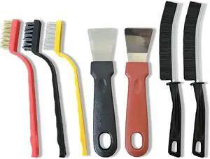 7 Pcs Multi-Purpose Crevice Cleaning Brush Tool for Stubborn Kitchen Grease Stains, Bathroom Crevices, Window Gutters, Tiles and Faucets 7 Pcs Multi-Purpose Crevice Cleaning Brush Tool for Stubborn Kitchen Grease Stains, Bathroom Crevices, Window Gutters, Tiles and Faucets