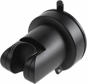 Suction Cup Shower Head Holder, Removable Shower Head Bracket No Drill Wall Mount Holder, ABS Plastic Shower Wand Holder Universal Suction Holder for Bathroom(Black) Suction Cup Shower Head Holder, Removable Shower Head Bracket No Drill Wall Mount Holder, ABS Plastic Shower Wand Holder Universal Suction Holder for Bathroom(Black)