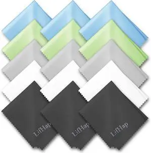 15 Pack Glasses Cleaning Cloths - Glasses & Eyeglass Cleaner Wipes|Lens Cleaning Wipes for Mobile Phones, Watches, Screens and All Delicate Surfaces(7 "x 6") 15 Pack Glasses Cleaning Cloths - Glasses & Eyeglass Cleaner Wipes|Lens Cleaning Wipes for Mobile Phones, Watches, Screens and All Delicate Surfaces(7 "x 6")