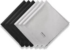 6PCS Large Eyeglass Cleaning Cloths, 12 x12 in Screen Cleaner 6PCS Large Eyeglass Cleaning Cloths, 12 x12 in Screen Cleaner