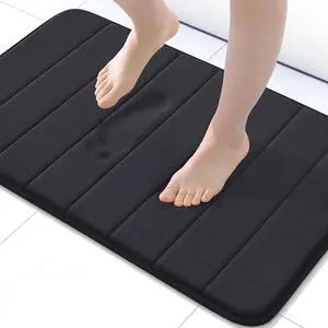 Buganda Memory Foam Bath Mat 24 x 16, Ultra Soft Absorbent Bathroom Rugs Buganda Memory Foam Bath Mat 24 x 16, Ultra Soft Absorbent Bathroom Rugs
