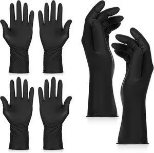 SynHHergyx Hair Dye Gloves, 3 Pcs Reusable Rubber Gloves Hair Color Glove Professional Hair Dying Tools for Home Salon Barber SynHHergyx Hair Dye Gloves, 3 Pcs Reusable Rubber Gloves Hair Color Glove Professional Hair Dying Tools for Home Salon Barber