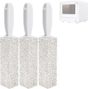3 Pack Pumice Stone for Cleaning Oven, Heavy-Duty Pumice Scouring Stick with Handle, Stong Stick Cleaner for Burnt-On Grease and Grates, Ideal for Kitchen, Oven and Stove Cleaning 3 Pack Pumice Stone for Cleaning Oven, Heavy-Duty Pumice Scouring Stick with Handle, Stong Stick Cleaner for Burnt-On Grease and Grates, Ideal for Kitchen, Oven and Stove Cleaning