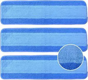 3 Pack Microfiber Cleaning Pads Compatible with Bona Mop Replacement Pad 3 Pack Microfiber Cleaning Pads Compatible with Bona Mop Replacement Pad