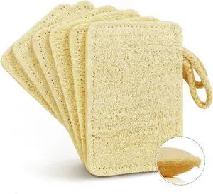 YIOINGJIE Natural Loofah Kitchen Dish Sponges,6 Pack YIOINGJIE Natural Loofah Kitchen Dish Sponges,6 Pack