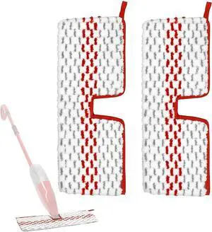 2 Pack Microfiber Spray Mop Pads Compatible with O-Cedar Promist 2 Pack Microfiber Spray Mop Pads Compatible with O-Cedar Promist