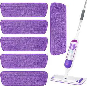 Microfiber Mop Pads 6 Pack for Swiffer PowerMop 13-16 Inch Washable Microfiber Mop Pads 6 Pack for Swiffer PowerMop 13-16 Inch Washable