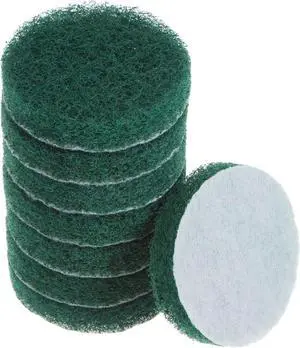 HARFINGTON 8pcs Drill Power Brush 3 inch Tile Scrubber Scouring Pads 180-240 Grit for Bathroom Kitchen Household Cleaning HARFINGTON 8pcs Drill Power Brush 3 inch Tile Scrubber Scouring Pads 180-240 Grit for Bathroom Kitchen Household Cleaning