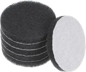 HARFINGTON 6pcs Drill Power Brush 3 inch Tile Scrubber Scouring Pads 800-1000 Grit for Bathroom Kitchen Household Cleaning HARFINGTON 6pcs Drill Power Brush 3 inch Tile Scrubber Scouring Pads 800-1000 Grit for Bathroom Kitchen Household Cleaning