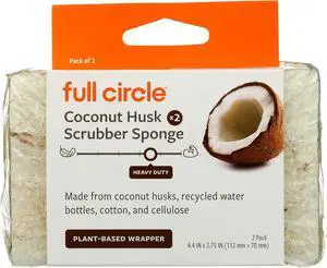 Cleana Colada Heavy Duty Coconut Scrubber Sponges 2ct, 2 CT Cleana Colada Heavy Duty Coconut Scrubber Sponges 2ct, 2 CT
