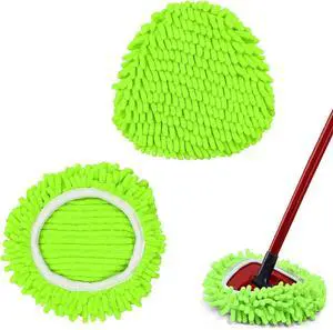 YWSHF 2 Pack Spin Mop Heads Replacements for Ocedar 1 Tank,Green YWSHF 2 Pack Spin Mop Heads Replacements for Ocedar 1 Tank,Green