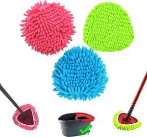 3 PCS Chenille Duster Replacement Heads Fits for Ocedar Easywring 1 Tank 3 PCS Chenille Duster Replacement Heads Fits for Ocedar Easywring 1 Tank