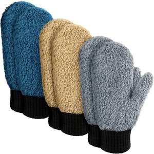 Bencailor 3 Pairs Microfiber Dust Mittens with Thumb Household Cleaning No Scratch Dusting Reusable Gloves for Kitchen House Car Cleaning Tools(Dark Blue, Khaki, Gray, Black) Bencailor 3 Pairs Microfiber Dust Mittens with Thumb Household Cleaning No Scratch Dusting Reusable Gloves for Kitchen House Car Cleaning Tools(Dark Blue, Khaki, Gray, Black)