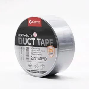 Heavy-Duty Duct Tape 2 in x 30 Yards,10 Mil Thick, Water-Resistant, Strong Adhesive for Repair, No Residue, All Weather, Rubberized Fabric Tape for Indoor & Outdoor Use Heavy-Duty Duct Tape 2 in x 30 Yards,10 Mil Thick, Water-Resistant, Strong Adhesive for Repair, No Residue, All Weather, Rubberized Fabric Tape for Indoor & Outdoor Use