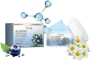 Anti-Aging & Hydrating Skin Care Essence, Blueberry Extract Facial Brightening Cream - Deep Cleansing Anti-Aging & Hydrating Skin Care Essence, Blueberry Extract Facial Brightening Cream - Deep Cleansing