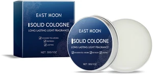 Solid Balm (Men's Cologne) Men's Charm Solid Balm Fresh and Natural with Long-lasting Fragrance Balm Solid Balm (Men's Cologne) Men's Charm Solid Balm Fresh and Natural with Long-lasting Fragrance Balm