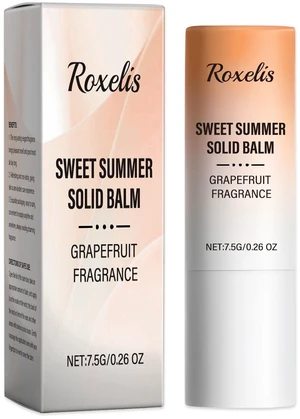 Sweet Summer Solid Balm (Grapefruit) Fresh and Elegant with Fragrance and Charm Portable Solid Balm for Care Sweet Summer Solid Balm (Grapefruit) Fresh and Elegant with Fragrance and Charm Portable Solid Balm for Care