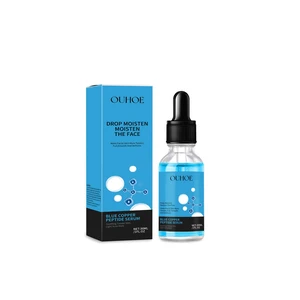 Moisturizing and Firming, Hydration, Blue Copper Peptide Serum for Facial Skin Repair Moisturizing and Firming, Hydration, Blue Copper Peptide Serum for Facial Skin Repair