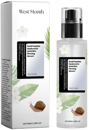 Tightening & Smoothing Skin Lines, West Month Snail Peptide & HA Firming Serum for Hydration Tightening & Smoothing Skin Lines, West Month Snail Peptide & HA Firming Serum for Hydration