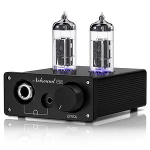 P32 Tube Headphone Amplifier: 1000mW HiFi Desktop Preamp for 24600 Headphones & Home Amps Speakers, 3.5mm/6.35mm Jacks, Swappable Tube & Op-Amp P32 Tube Headphone Amplifier: 1000mW HiFi Desktop Preamp for 24600 Headphones & Home Amps Speakers, 3.5mm/6.35mm Jacks, Swappable Tube & Op-Amp