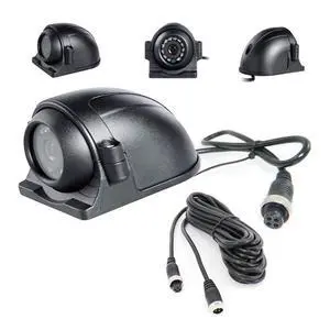 Vehicle Backup Side View Camera 12V/24V 12 LED IR Night Vision 4 Pin Reverse Rear View Camera Waterproof IP68 with 5m Video Cable for Truck Bus Trailer RV 5th Wheel Heavy Duty Vehicle Backup Side View Camera 12V/24V 12 LED IR Night Vision 4 Pin Reverse Rear View Camera Waterproof IP68 with 5m Video Cable for Truck Bus Trailer RV 5th Wheel Heavy Duty