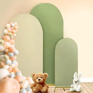 3 Pcs Wedding Arch Backdrop Cover,4/5/6ft,Bright Color | Stretchy Spandex Backdrop Covers for Arch Frames, Elastic Fabric Double Sided, Wedding Party Decor, Easy Setup and Reuse 3 Pcs Wedding Arch Backdrop Cover,4/5/6ft,Bright Color | Stretchy Spandex Backdrop Covers for Arch Frames, Elastic Fabric Double Sided, Wedding Party Decor, Easy Setup and Reuse