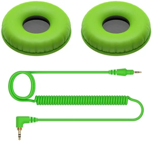 HC-CP08-G - CUE1 Series Ear Pad and Cord (Green) HC-CP08-G - CUE1 Series Ear Pad and Cord (Green)