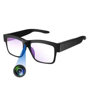 Smart Video Glasses Camera 1080P HD - Portable Wearable Eyewear for Outdoor Sports, Biking & Hiking (Memory Card Not Included) Smart Video Glasses Camera 1080P HD - Portable Wearable Eyewear for Outdoor Sports, Biking & Hiking (Memory Card Not Included)