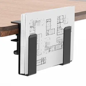 Adjustable Side Laptop Mount, No Drill Desk Storage Organizer, Metal Hanging Notebooks Holder, Punch-Free Clamp for MacBook Pro, Documents with Anti-Scratch Silicone Adjustable Side Laptop Mount, No Drill Desk Storage Organizer, Metal Hanging Notebooks Holder, Punch-Free Clamp for MacBook Pro, Documents with Anti-Scratch Silicone