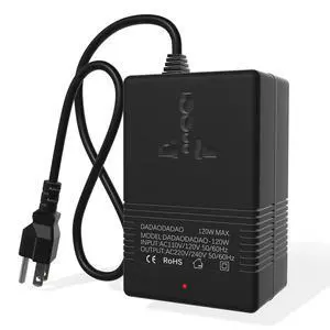 120Watts, Voltage Converter 110v to 220v, 110 to 220 Voltage Converter, Transformador de 110 a 220, Step up Transformer 110v to 220v, Applicable to Appliances with a Power of 120 Watts or Less 120Watts, Voltage Converter 110v to 220v, 110 to 220 Voltage Converter, Transformador de 110 a 220, Step up Transformer 110v to 220v, Applicable to Appliances with a Power of 120 Watts or Less