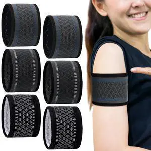 6 Pcs Arm Band Sensor Cover Washable Reusable Sensor Breathable Armband Sleeve for Kids Adults During Sport Exercise Supplies, Replace Adhesive Patches Tape, XL, 15-16.7 Inches, 3 Color 6 Pcs Arm Band Sensor Cover Washable Reusable Sensor Breathable Armband Sleeve for Kids Adults During Sport Exercise Supplies, Replace Adhesive Patches Tape, XL, 15-16.7 Inches, 3 Color