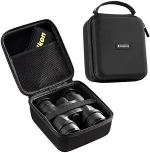 Hard Case for Nikon 7576 MONARCH 5 8x42 Binocular - EVA Travel Shell | Shockproof EVA hard shell, fits Nikon Monarch 5 8x42, water-resistant travel storage, interior accessory mesh pocket, black Hard Case for Nikon 7576 MONARCH 5 8x42 Binocular - EVA Travel Shell | Shockproof EVA hard shell, fits Nikon Monarch 5 8x42, water-resistant travel storage, interior accessory mesh pocket, black