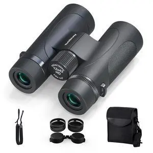 12x42 High Powered Binoculars for Adults, IPX7 Waterproof Long Range | HD Optical Imaging, BAK4 Prism, Lightweight Durable Aluminum Alloy Body, Ideal for Bird Watching, Hunting & Cruise Ship 12x42 High Powered Binoculars for Adults, IPX7 Waterproof Long Range | HD Optical Imaging, BAK4 Prism, Lightweight Durable Aluminum Alloy Body, Ideal for Bird Watching, Hunting & Cruise Ship