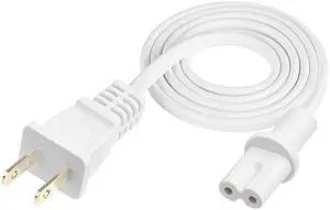 Power Cord Compatible with Sonos Five, Sonos Play 5, Sonos Beam, Sonos Ray, Sonos Arc, Arc Ultra, Sonos Amp, Sonos Playbase, Sonos Sub Gen 3 and Sonos Sub Mini (White, 3-Foot) Power Cord Compatible with Sonos Five, Sonos Play 5, Sonos Beam, Sonos Ray, Sonos Arc, Arc Ultra, Sonos Amp, Sonos Playbase, Sonos Sub Gen 3 and Sonos Sub Mini (White, 3-Foot)